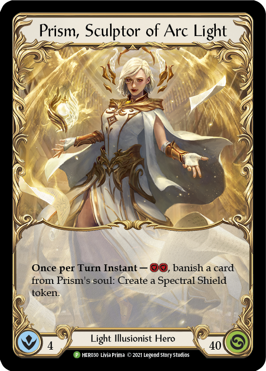 Prism, Sculptor of Arc Light [HER030] (Promo)  Cold Foil