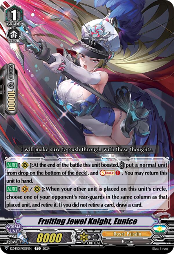 Fruiting Jewel Knight, Eunice (DZ-PS01/009EN) [DZ-PS01: Premium Deckset 