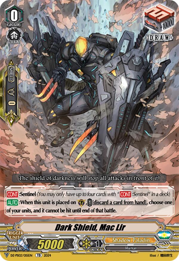 Dark Shield, Mac Lir (DZ-PS02/015EN) [DZ-PS02: Premium Deckset “Revenger”]