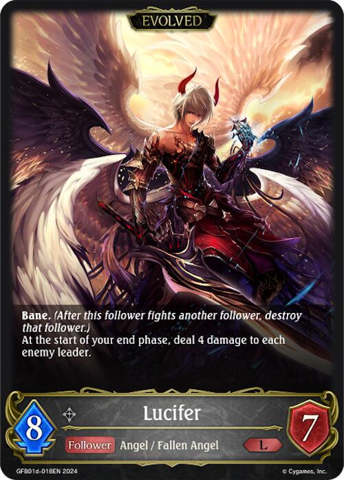 Lucifer (Evolved) (GFB01d-018EN) [GFB01: Gloryfinder Bundle 01: Guide to Glory]