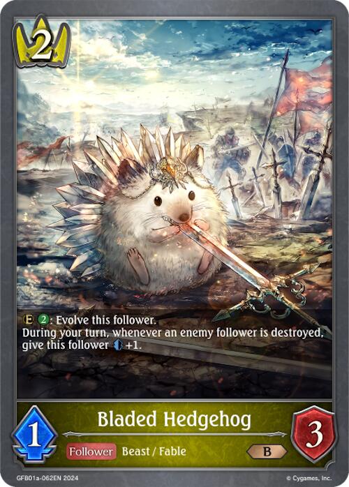 Bladed Hedgehog (GFB01a-062EN) [GFB01: Gloryfinder Bundle 01: Guide to Glory]