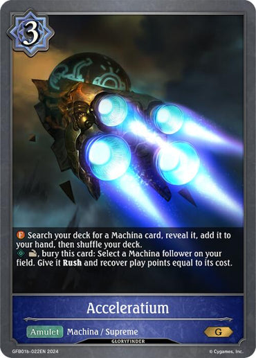 Acceleratium (GFB01b-022EN) [GFB01: Gloryfinder Bundle 01: Guide to Glory]