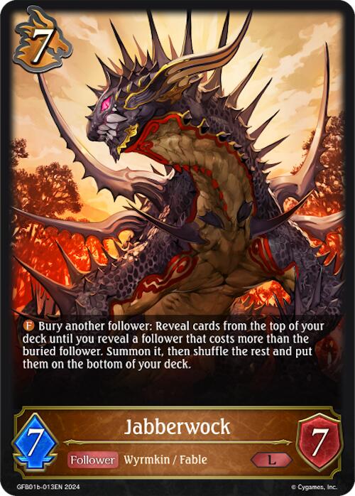 Jabberwock (GFB01b-013EN) [GFB01: Gloryfinder Bundle 01: Guide to Glory]