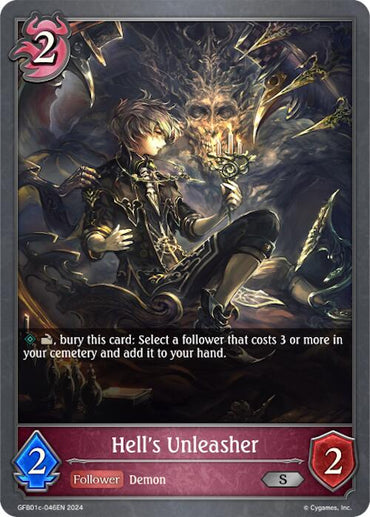 Hell's Unleasher (GFB01c-046EN) [GFB01: Gloryfinder Bundle 01: Guide to Glory]