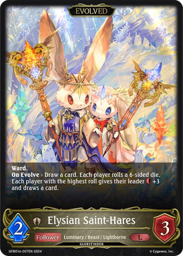 Elysian Saint-Hares (Evolved) (GFB01d-007EN) [GFB01: Gloryfinder Bundle 01: Guide to Glory]