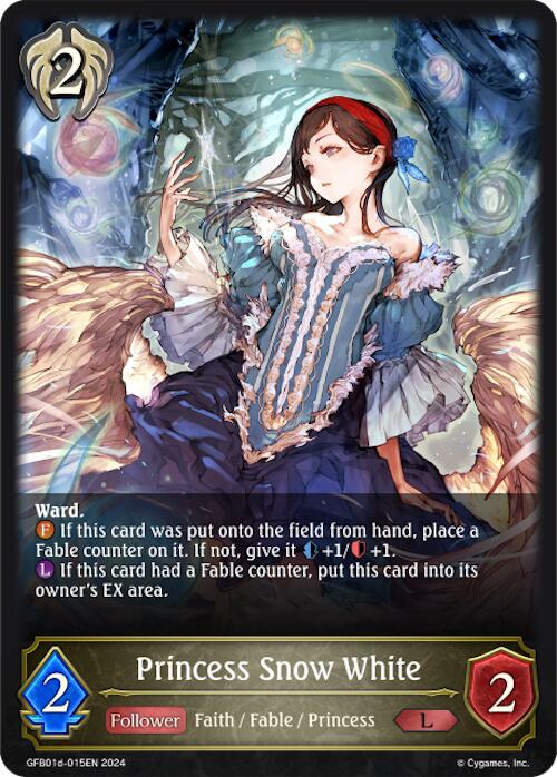 Princess Snow White (GFB01d-015EN) [GFB01: Gloryfinder Bundle 01: Guide to Glory]