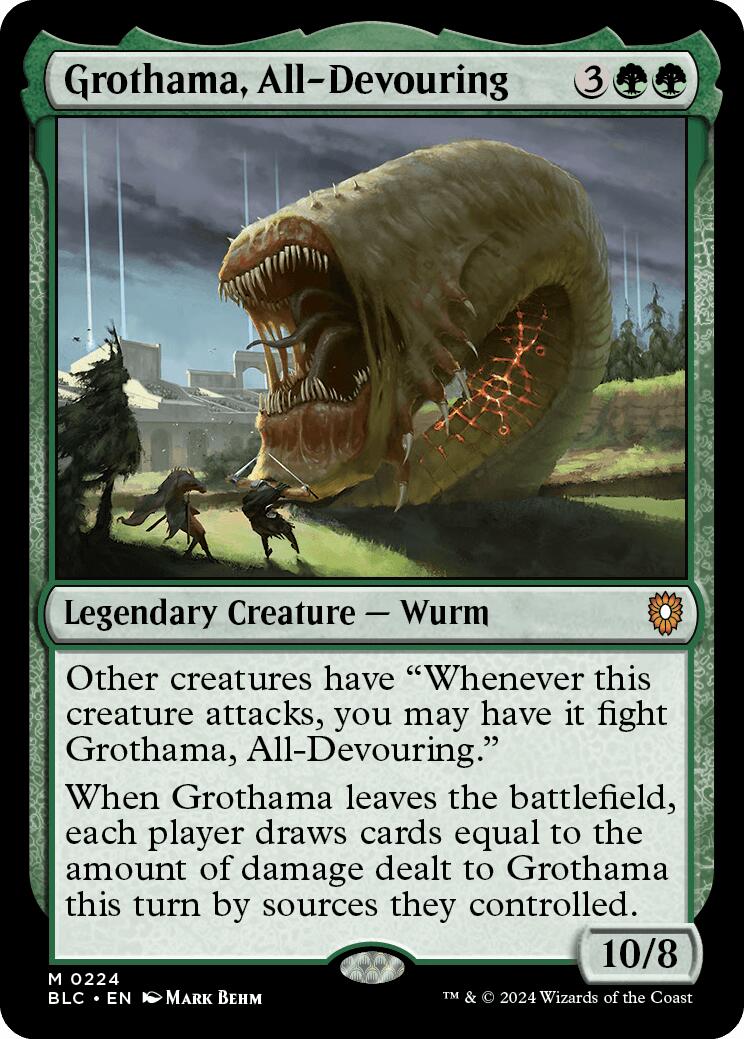 Grothama, All-Devouring [Bloomburrow Commander]