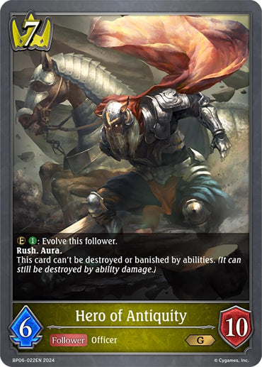 Hero of Antiquity (BP06-022EN) [Paragons of the Colosseum]