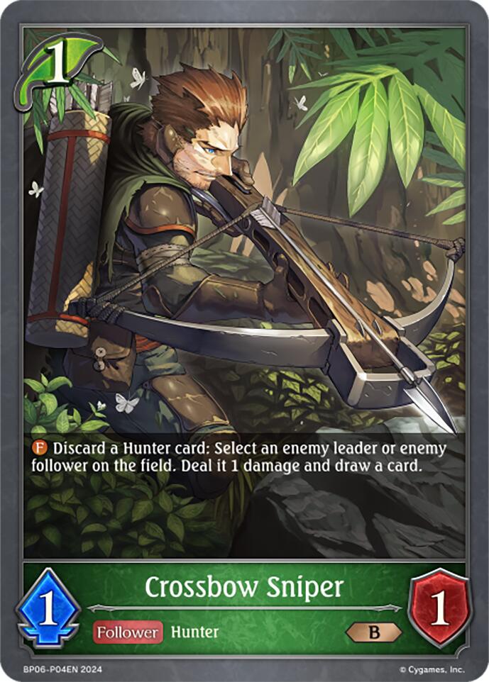 Crossbow Sniper - P04 (Foil) (BP06-P04EN) [Paragons of the Colosseum]