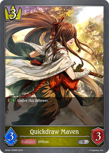 Quickdraw Maven - P08EN (Foil) (BP06-P08EN) [Paragons of the Colosseum]