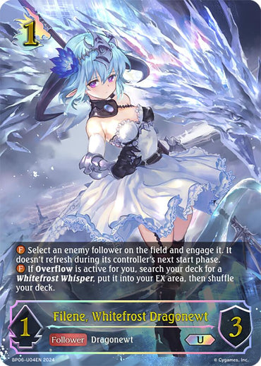 Filene, Whitefrost Dragonewt (BP06-U04EN) [Paragons of the Colosseum]