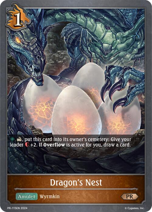 Dragon's Nest (PR-115EN) [Shadowverse: Evolve Bundles]