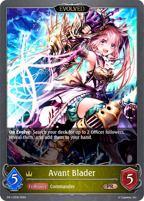 Avant Blader (Evolved) (PR-112EN) [Promotional Cards]