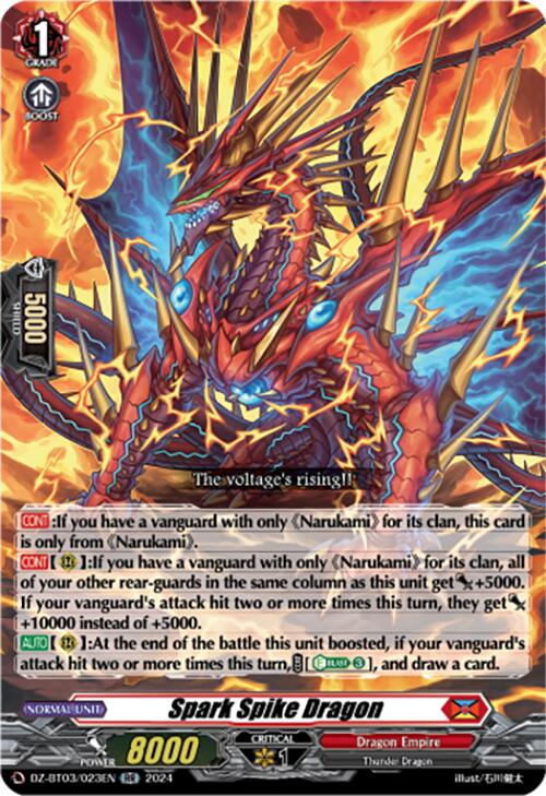 Spark Spike Dragon (DZ-BT03/023EN) [Dimensional Transcendence]