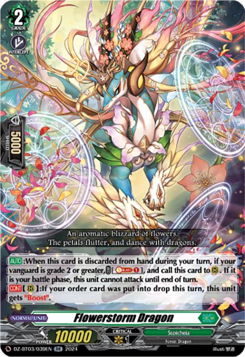 Flowerstorm Dragon (DZ-BT03/039EN) [Dimensional Transcendence]