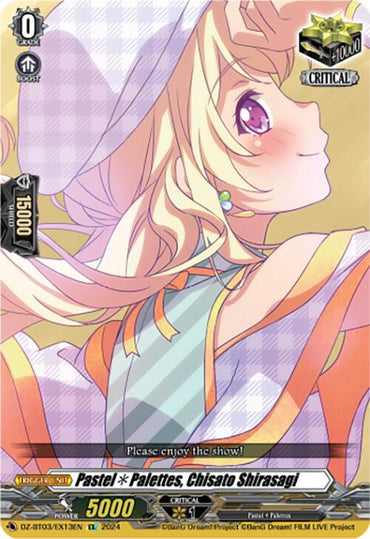 Pastel*Palettes, Chisato Shirasagi (DZ-BT03/EX13EN) [Dimensional Transcendence]