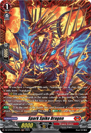 Spark Spike Dragon (DZ-BT03/FR04EN) [Dimensional Transcendence]