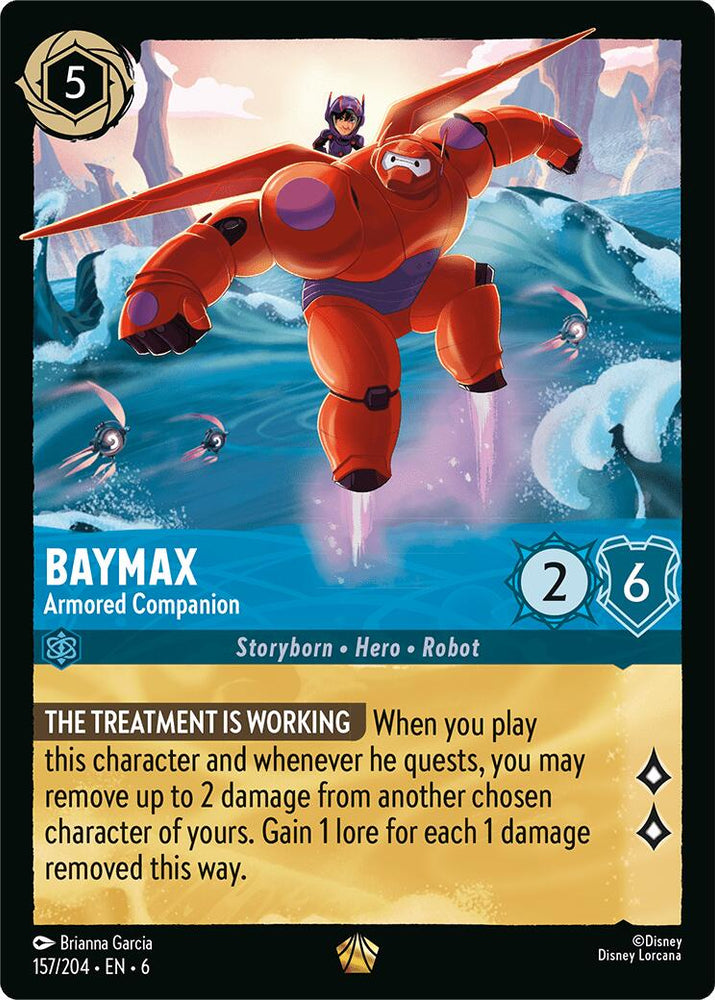 Baymax - Armored Companion (157/204) [Azurite Sea]