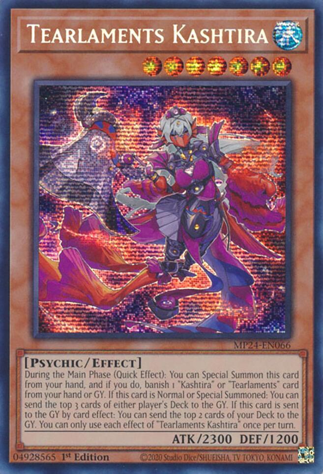 Tearlaments Kashtira [MP24-EN066] Prismatic Secret Rare