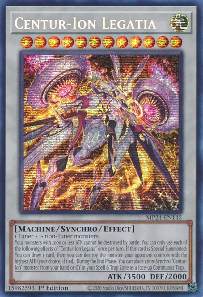 Centur-Ion Legatia [MP24-EN145] Prismatic Secret Rare