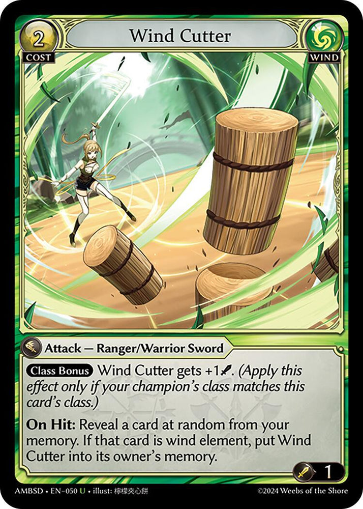 Wind Cutter (050) [Mortal Ambition Starter Decks]