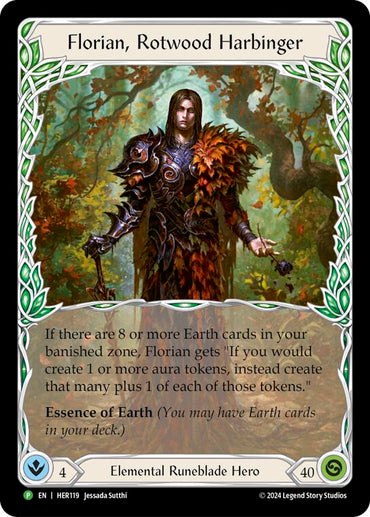 Florian, Rotwood Harbinger [HER119] (Promo)  Rainbow Foil