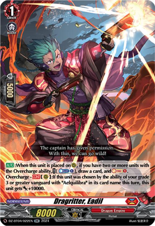 Dragritter, Eadil (DZ-BT04/022EN) [Destined Showdown]