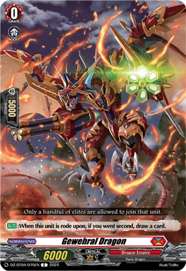Gewehral Dragon (DZ-BT04/075EN) [Destined Showdown]