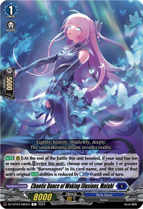 Chaotic Dance of Waking Illusions, Mafahl (DZ-BT04/080EN) [Destined Showdown]