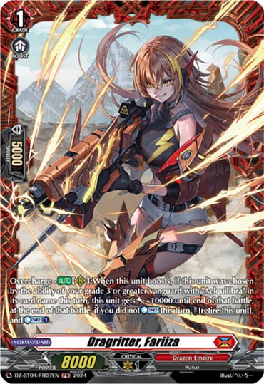 Dragritter, Fariiza (DZ-BT04/FR07EN) [Destined Showdown]