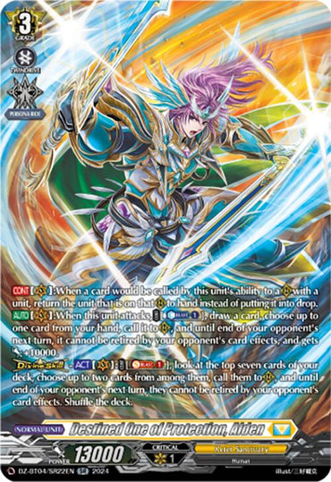 Destined One of Protection, Alden (DZ-BT04/SR22EN) [Destined Showdown]