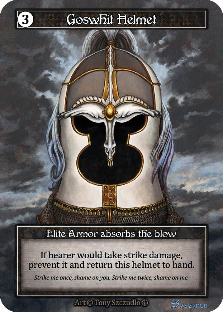 Goswhit Helmet (Foil) [Arthurian Legends]