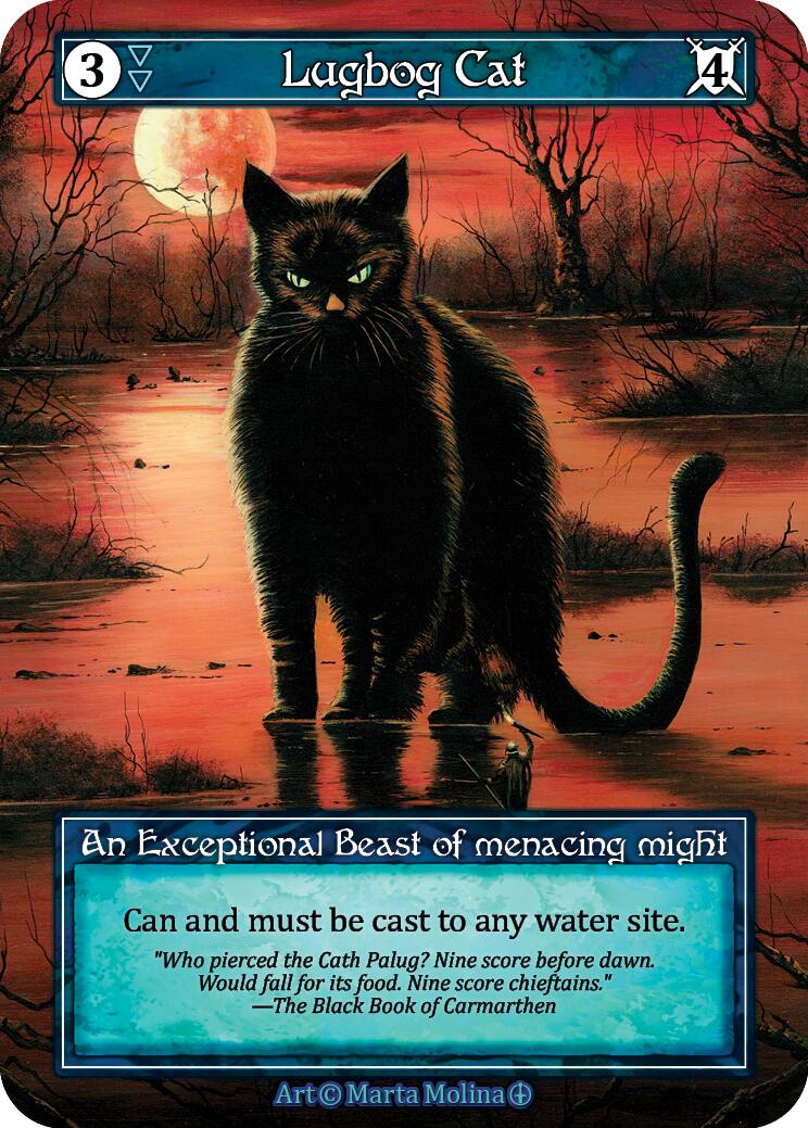 Lugbog Cat (Foil) [Arthurian Legends]