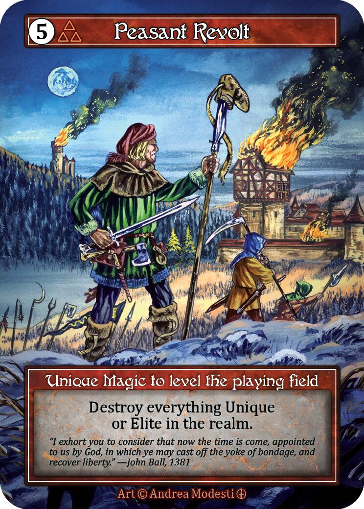 Peasant Revolt (Foil) [Arthurian Legends]