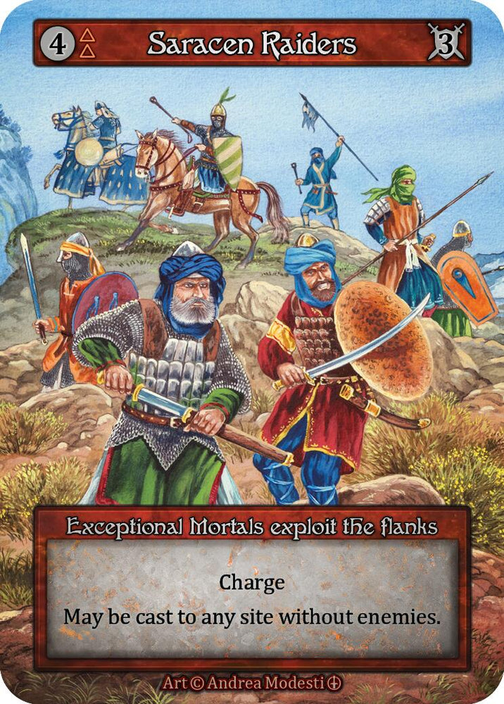 Saracen Raiders [Arthurian Legends]