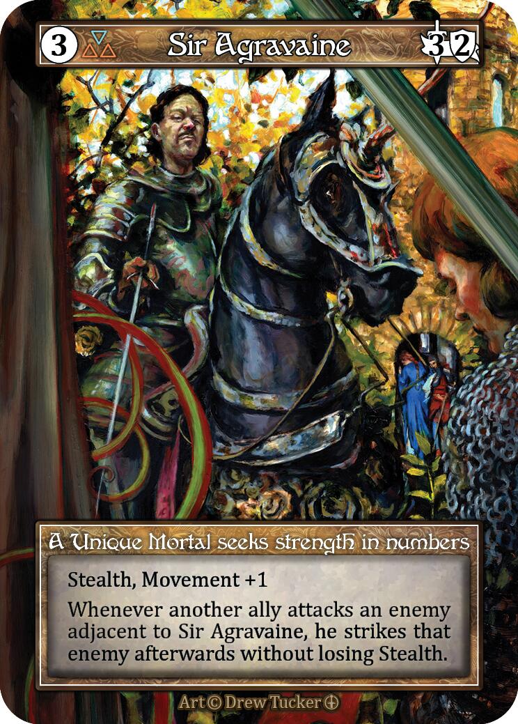 Sir Agravaine (Foil) [Arthurian Legends]