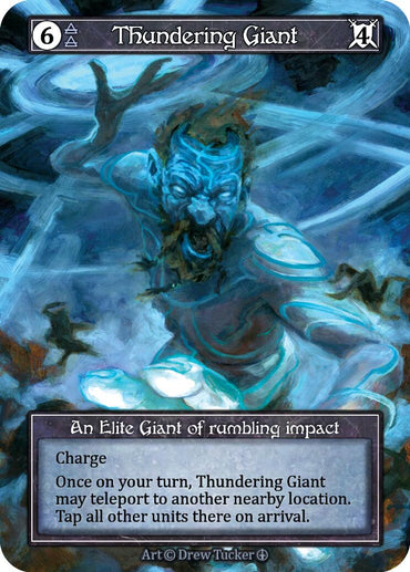 Thundering Giant (Foil) [Arthurian Legends]