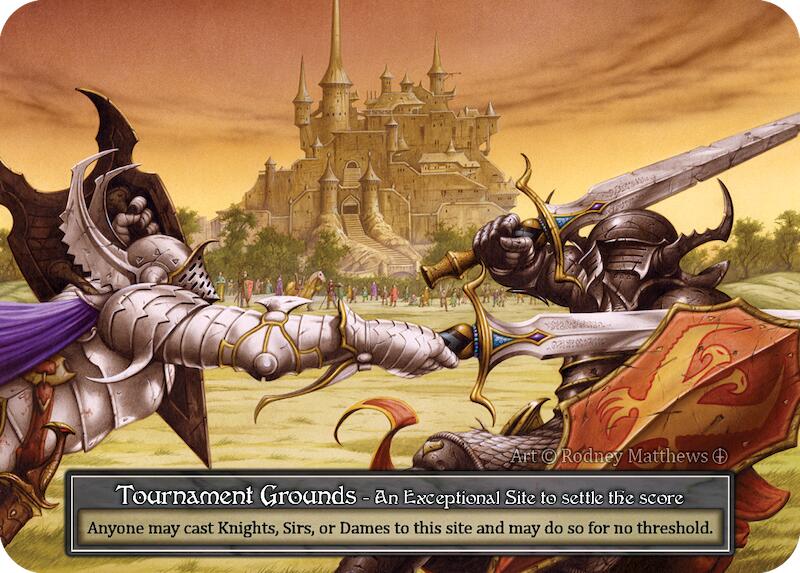 Tournament Grounds (Foil) [Arthurian Legends]