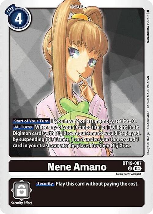 Nene Amano [BT19-087] [Release Special Booster 2.0]