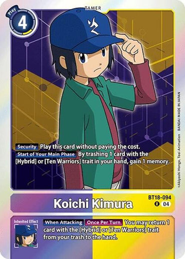 Koichi Kimura [BT18-094] [Release Special Booster 2.0]