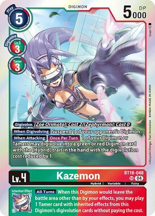 Kazemon [BT18-048] [Release Special Booster 2.0]