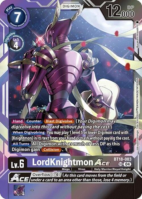 LordKnightmon ACE [BT18-083] [Release Special Booster 2.0]