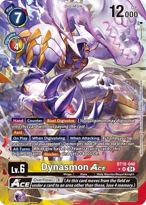 Dynasmon ACE [BT18-040] (Alternate Art) [Release Special Booster 2.0]