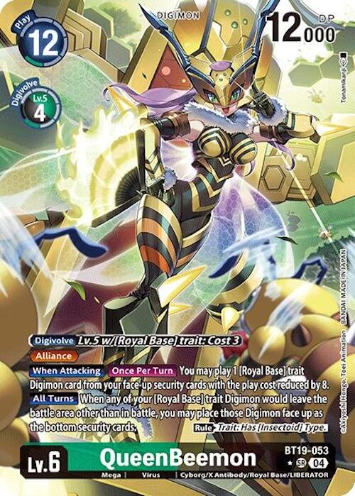 QueenBeemon [BT19-053] (Alternate Art) [Release Special Booster 2.0]