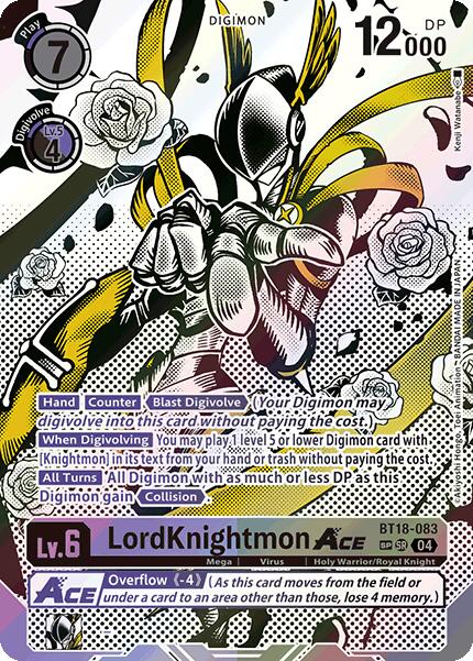 LordKnightmon ACE [BT18-083] (Textured) [Release Special Booster 2.0]