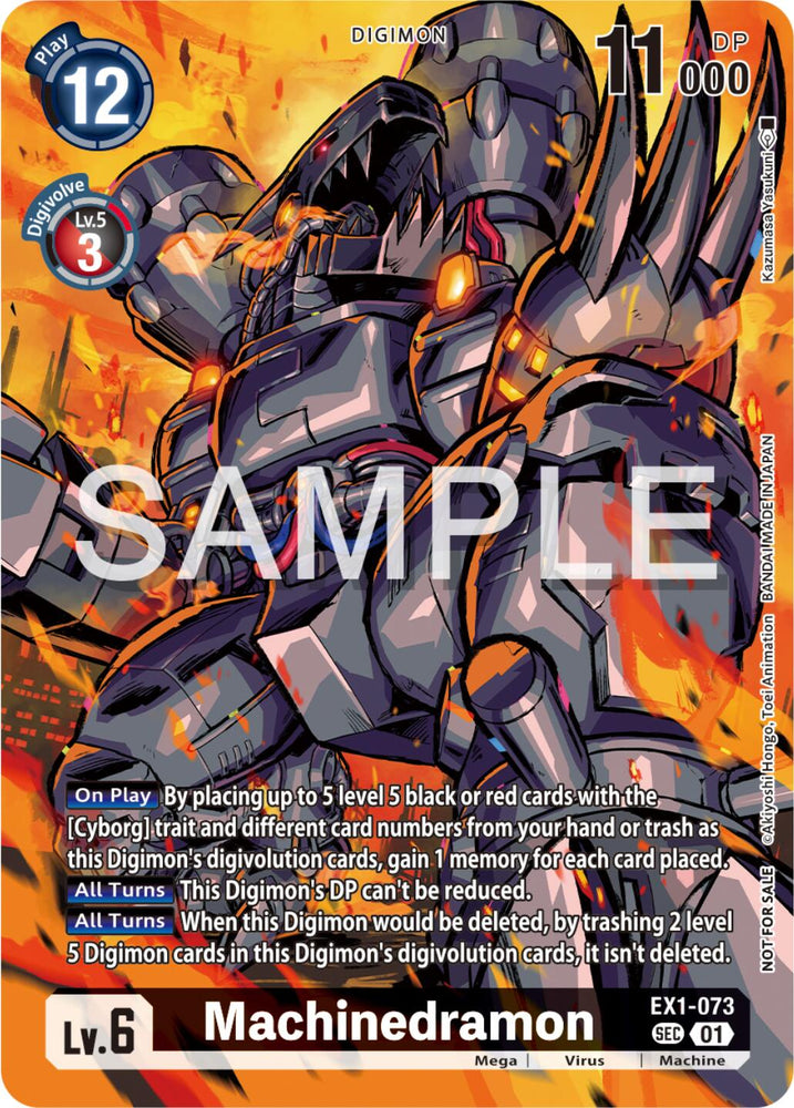 Machinedramon [EX1-073] (Release Special Booster Ver.2.0 Celebration Event) [Release Special Booster 2.0 Pre-Release Cards]