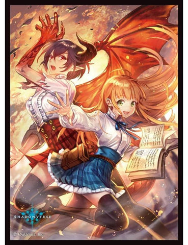 Chara Collection: 65ct Standard Sleeves - Anne & Grea, Royal Duo (Matte) (No.MT1575)