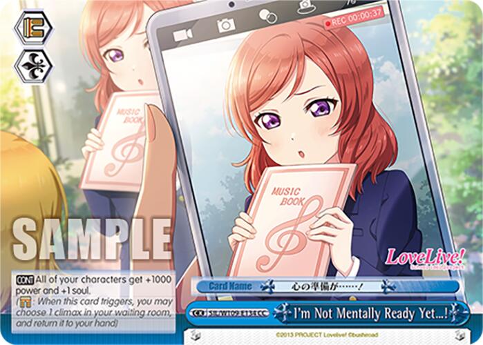 I'm Not Mentally Ready Yet! (SIL/W109-E134 CC) [Love Live School idol festival 2 MIRACLE LIVE!]