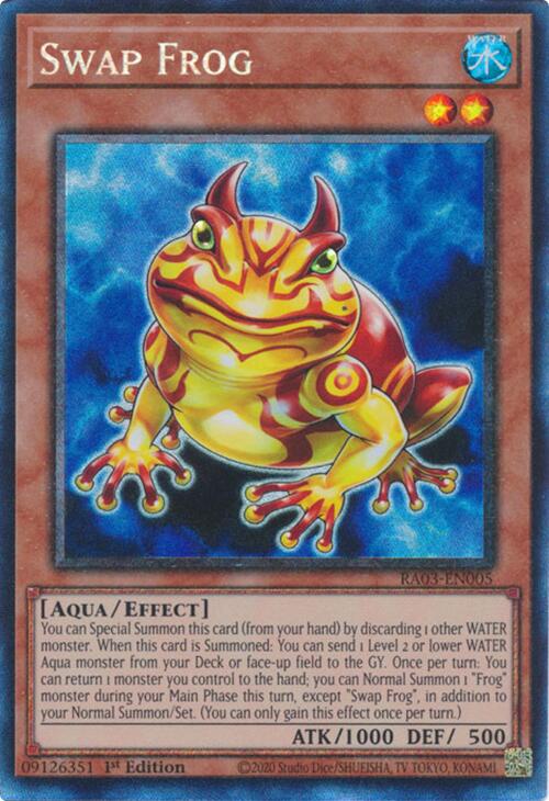 Swap Frog (CR) [RA03-EN005] Prismatic Collector's Rare