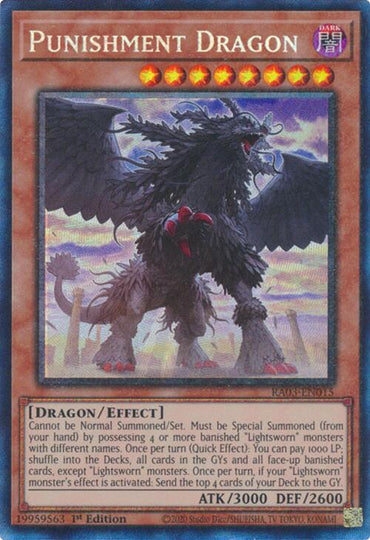 Punishment Dragon (CR) [RA03-EN015] Prismatic Collector's Rare